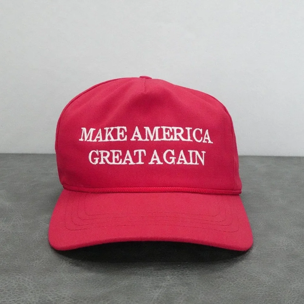 Cali Fame Make America Great Again Hat Red MAGA Snapback Made USA Cap